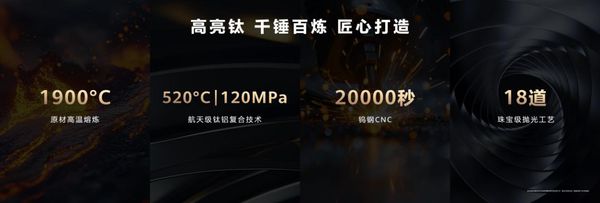 e 70系列高亮钛合金材质带来全能体验！J9数字平台勇闯设计无人区！华为Mat(图4)
